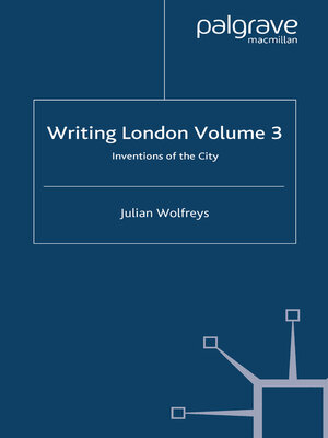 cover image of Writing London, Volume 3